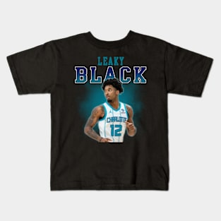 Leaky Black Kids T-Shirt